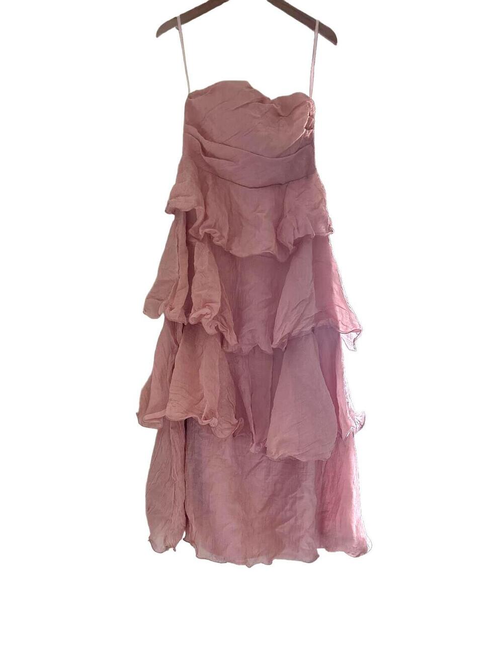 NWT Selfie Leslie Giavana Strapless Layered Midi - Women’s XL